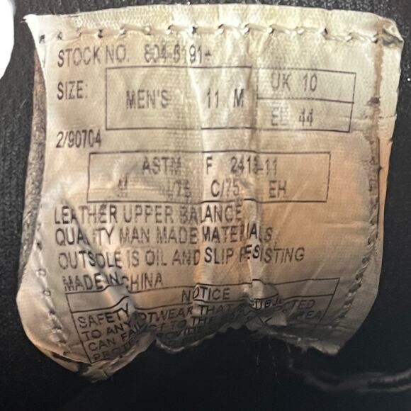 Thorogood The Deuce Leather Biker Boots Men 11 Black 8” Side Zip Combat Tactical - Picture 13 of 15